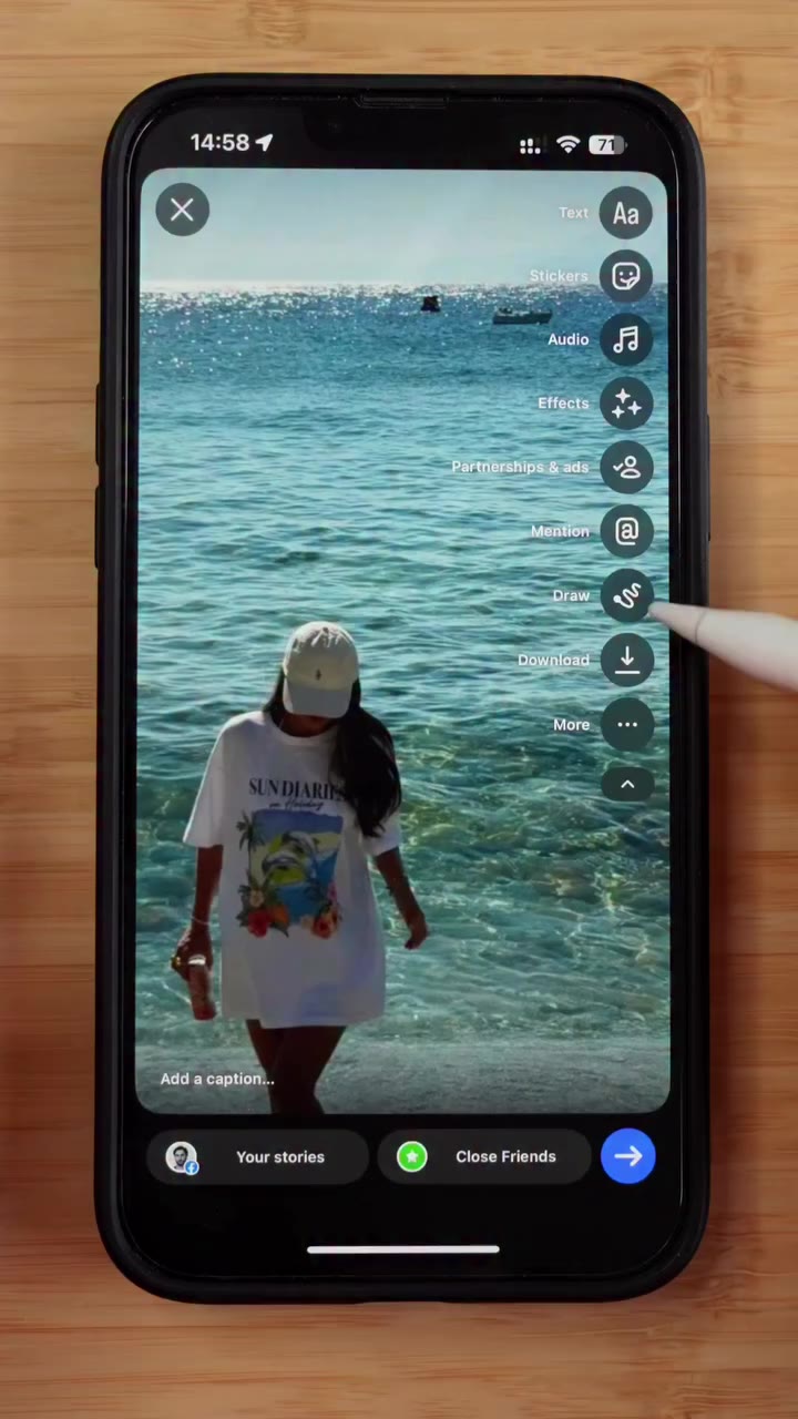 Reel Screen recording tutoriel d'edition de story : I think that you look so pretty when you tell me that you love me.